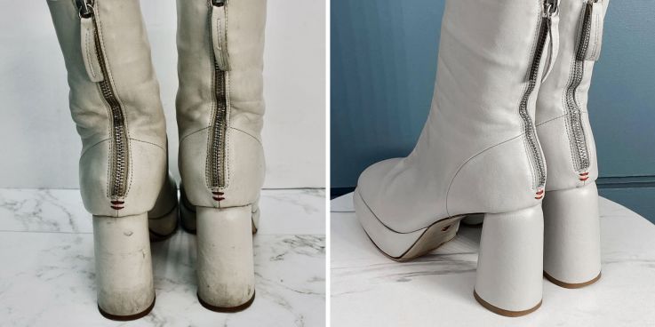 До и после: Выведение реагентов