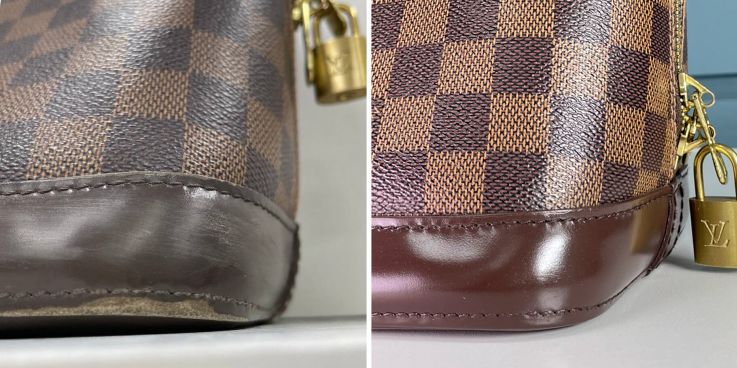 До и после: Полный уход за сумкой Louis Vuitton