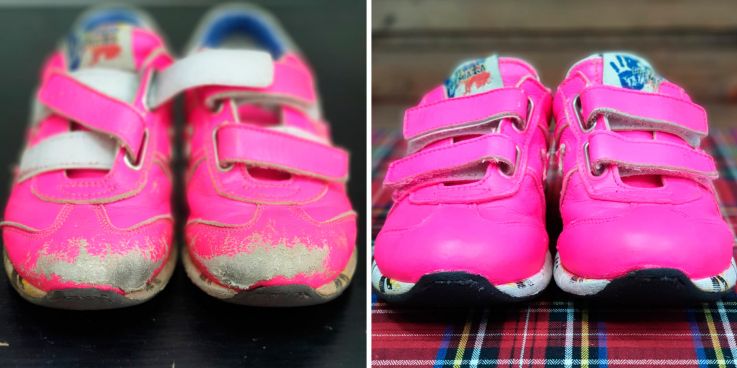 До и после: Реставрация обуви и покраска