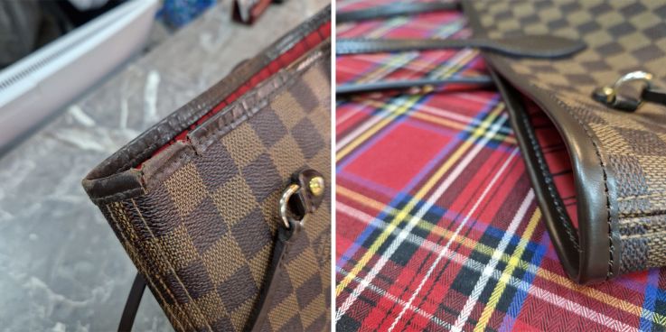 До и после: Реставрация сумки